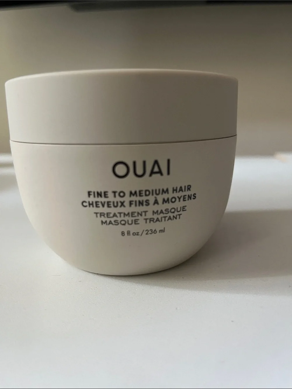 OUAI Treatment Masque (hair mask for fine to medium hair) 8oz / 236ml